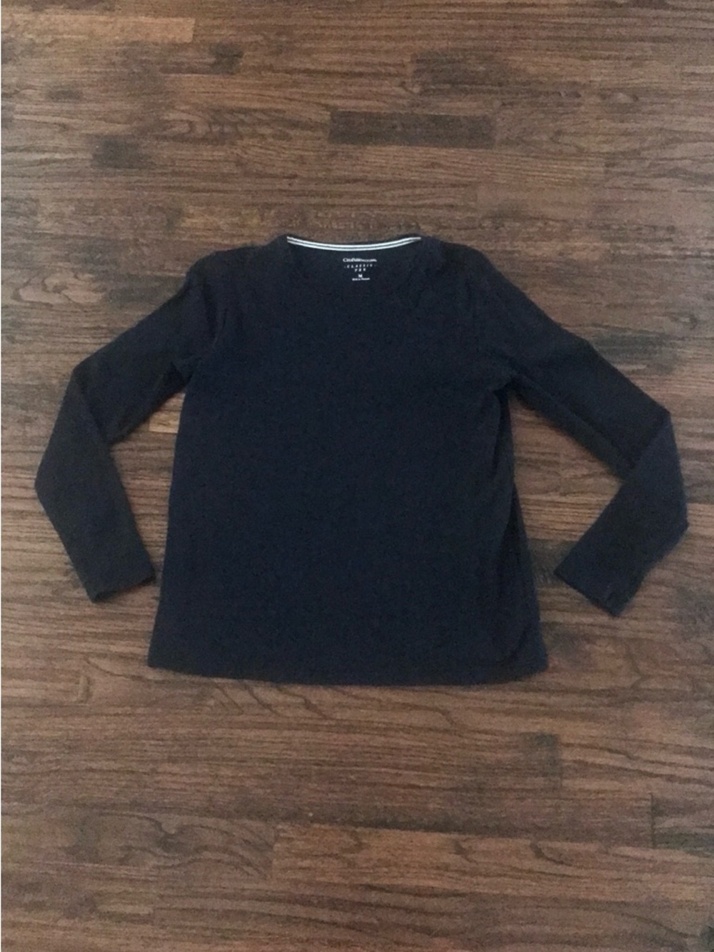 croft & barrow Navy Classic Tee